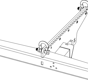 Cadre d'accroche D&B Audiotechnik CCL (maximum 12x CCL8/12)