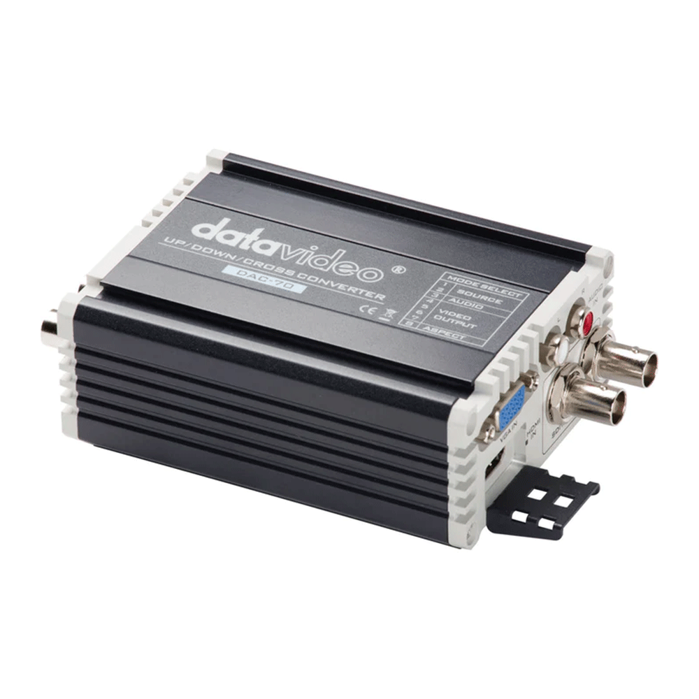 Convertisseur vidéo 2K DataVidéo DAC-70 1x VGA/SDI/HDMI in, 1x SDI out, 1x HDMI out