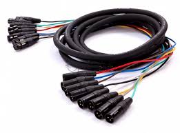Multicore son 8x XLR 10m